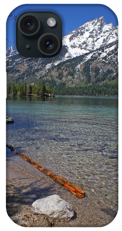 Grand Tetons iPhone Case featuring the photograph Teewinot by Heather Coen