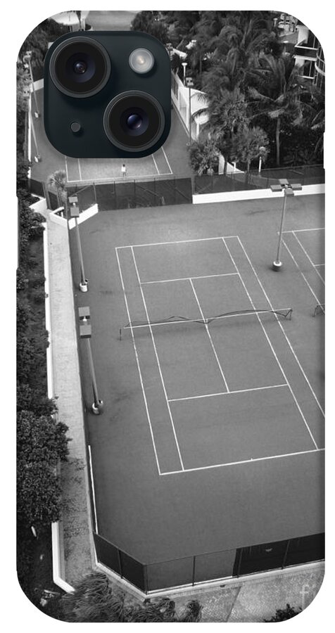 Landscape iPhone Case featuring the photograph Tennis Match Miami 2011 by Jason Freedman