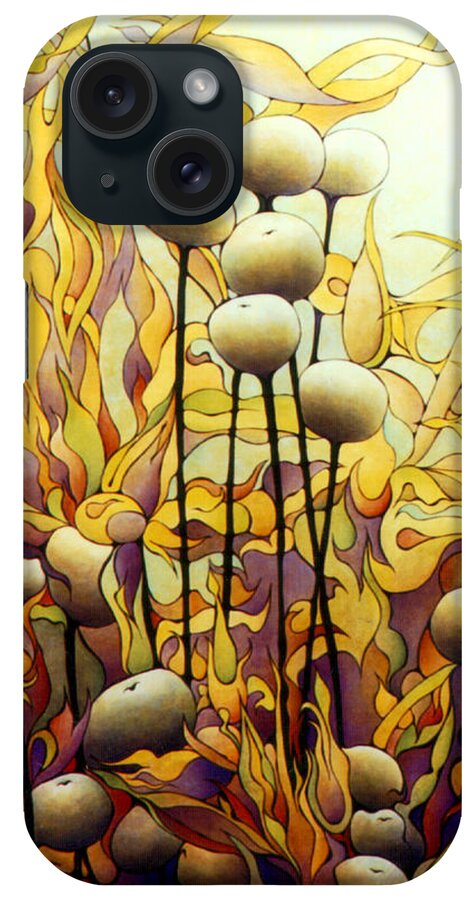 Tether iPhone Case featuring the painting Tethered Dream by Amy Ferrari