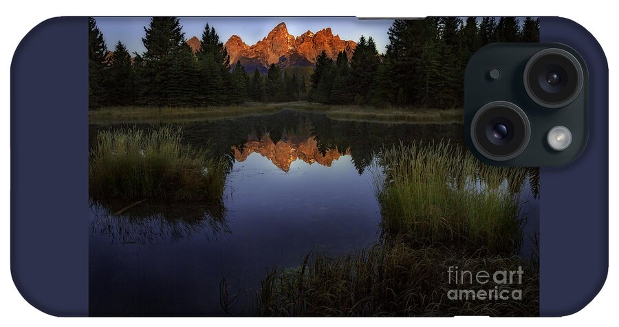 Grand Tetons iPhone Case featuring the photograph Teton Morning by Craig J Satterlee