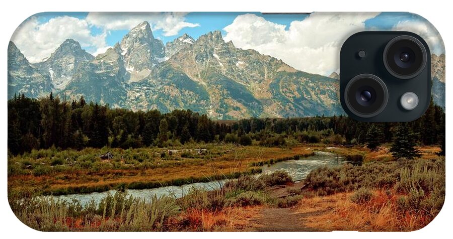 Grand Teton National Park iPhone Case featuring the photograph Tetons Grande 5 by Marty Koch