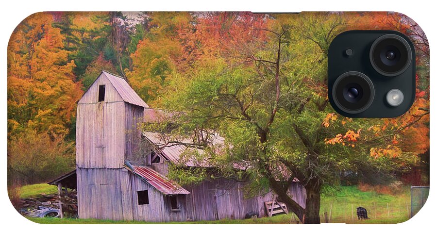 Barn iPhone Case featuring the photograph That Old Gray Barn by John Rivera