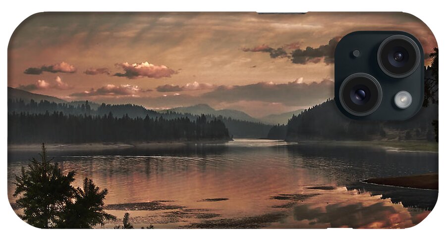 Sunrise iPhone Case featuring the photograph The adventure begins by Loni Collins