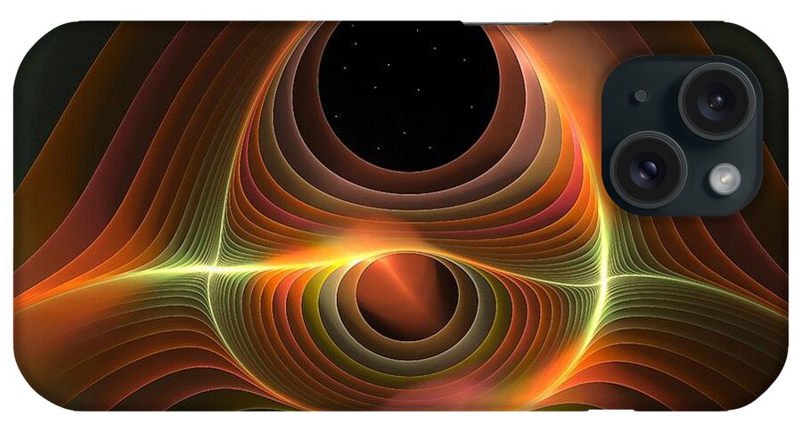 Space iPhone Case featuring the digital art The Awakening by Doug Morgan