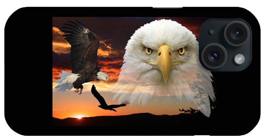 Bald Eagle iPhone Case featuring the photograph The Bald Eagle by Shane Bechler