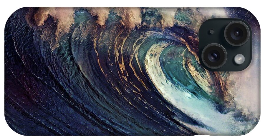 Wave iPhone Case featuring the photograph The Barrel by Russ Harris