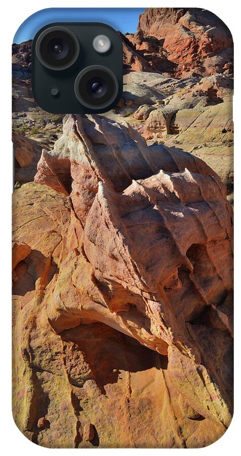 Valley Of Fire State Park iPhone Case featuring the photograph The Beautiful Shapes and Colors of Valley of Fire by Ray Mathis