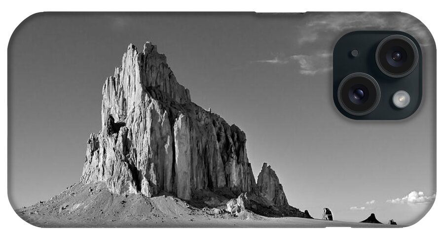American West And Southwest iPhone Case featuring the photograph The Beauty of Shiprock by Alan Toepfer