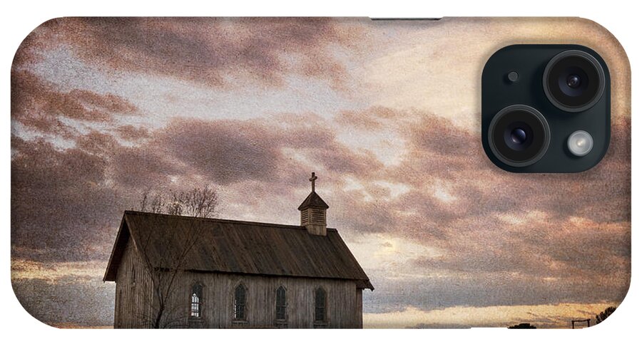 Landscape iPhone Case featuring the photograph The Church by Mary Lee Dereske