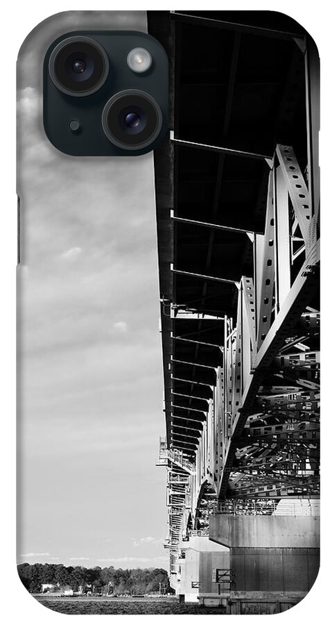 Bridge iPhone Case featuring the photograph The Coleman Bridge by Rachel Morrison