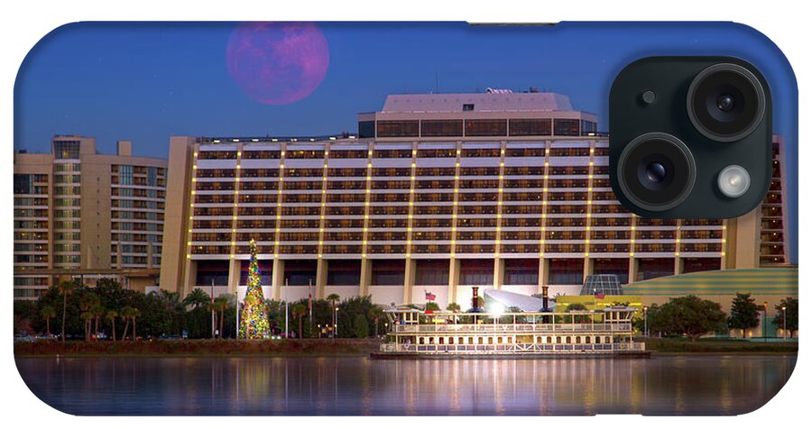 Wdw iPhone Case featuring the photograph The Contemporary Resort at Walt Disney World by Mark Andrew Thomas