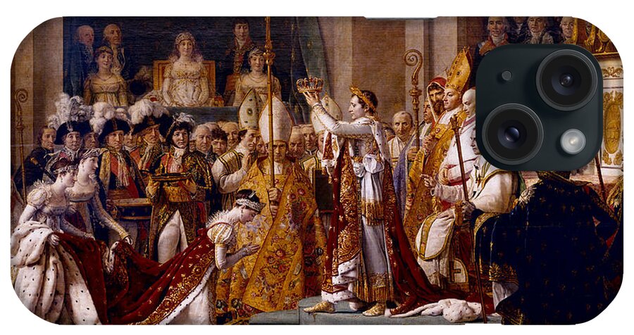 History iPhone Case featuring the photograph The Coronation Of Napoleon by Pierre Belzeaux/Rapho Agence