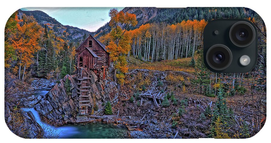 Autumn iPhone Case featuring the photograph The Crystal Mill by Scott Mahon