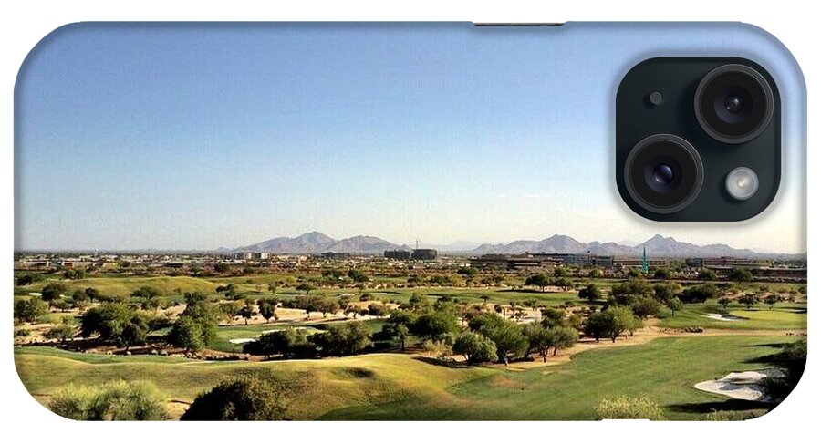 Scottsdale iPhone Case featuring the photograph The Distance by Michael Albright
