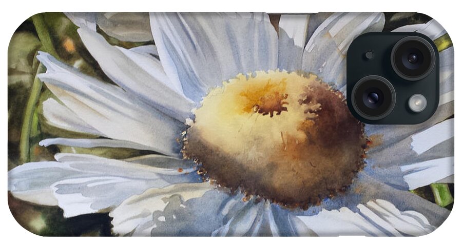 Watercolor iPhone Case featuring the painting The Dominant One by Marlene Gremillion