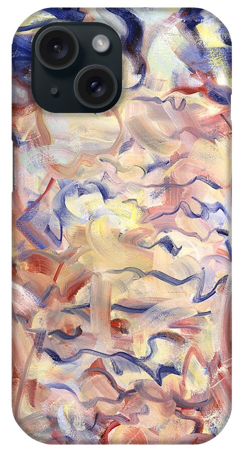 Egypt iPhone Case featuring the painting The Dream Stelae / Hatshepsut by Ritchard Rodriguez