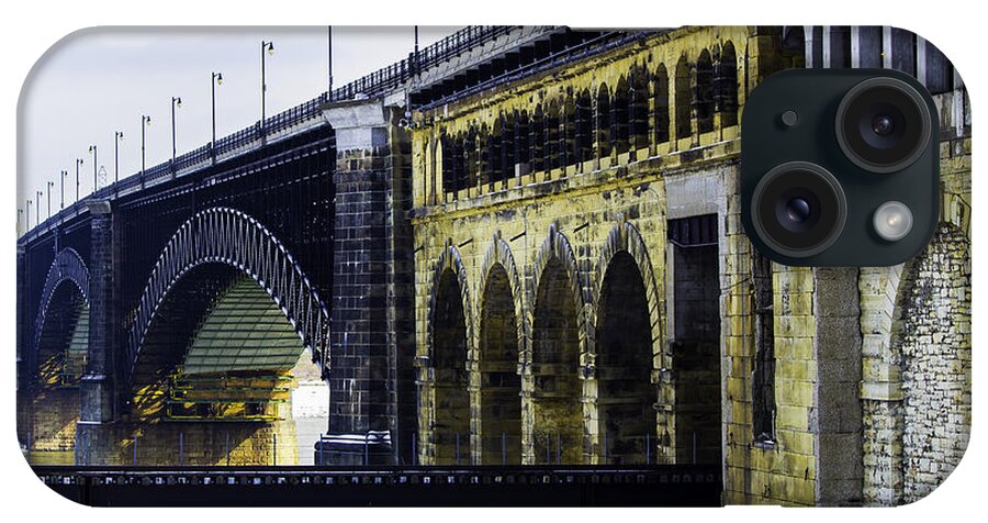 St. Louis iPhone Case featuring the photograph The Eads Bridge by Kristy Creighton