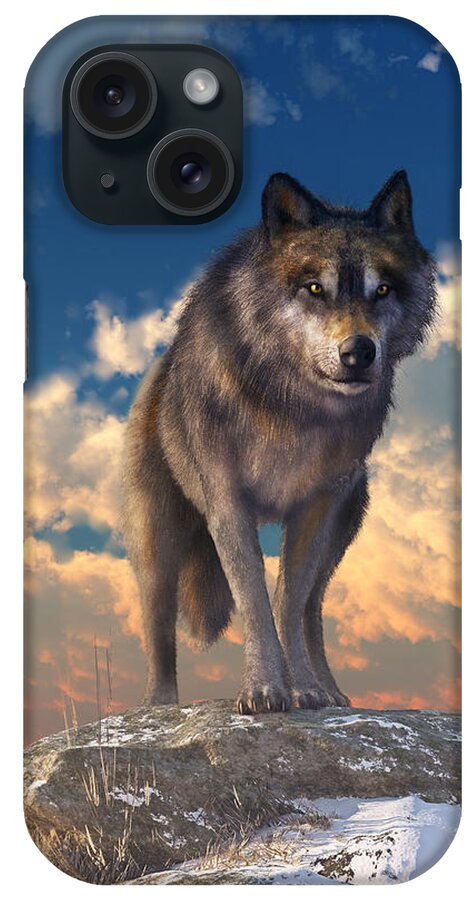 The Eyes Of Winter iPhone Case featuring the photograph The Eyes of Winter by Daniel Eskridge