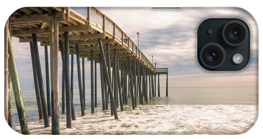 Pier iPhone Case featuring the photograph The Fishing Pier by Ken Fullerton
