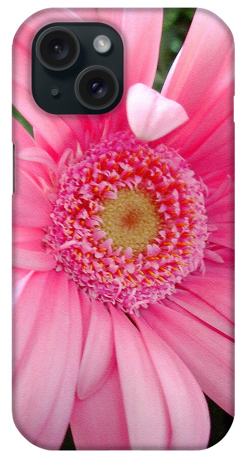 Daisy iPhone Case featuring the photograph The Friendly Petal Wave by Sue Melvin