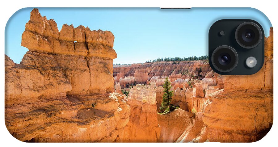 Landscape iPhone Case featuring the photograph The Glowing Canyon by Margaret Pitcher