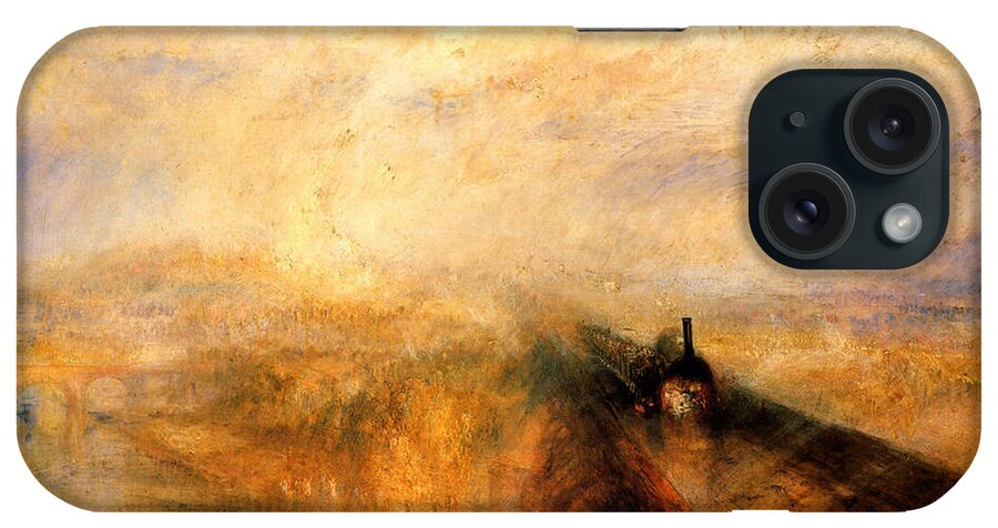 William Turner iPhone Case featuring the painting The Great Western Railway by William Turner