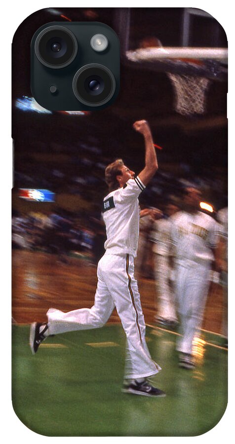 Larry Bird iPhone Case featuring the photograph The Hick from French Lick by Mike Martin