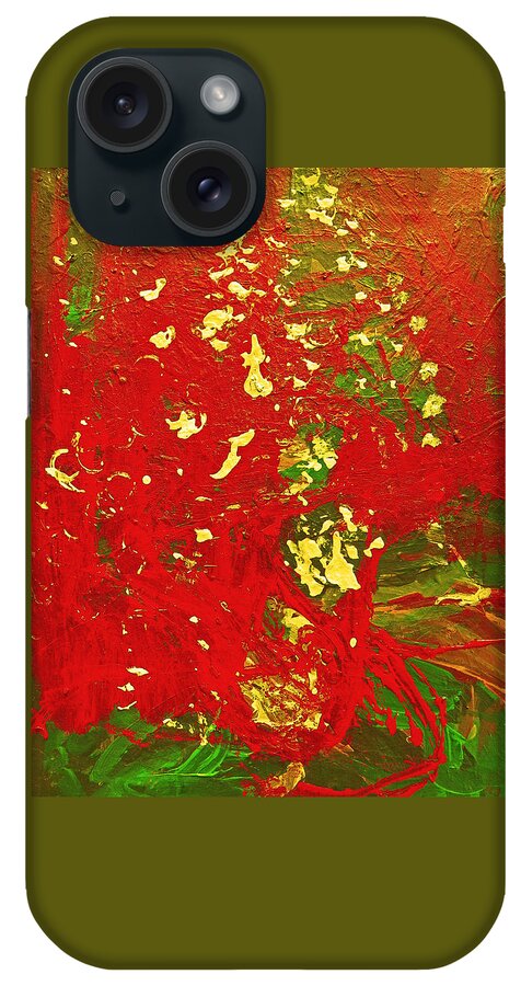 Expressive iPhone Case featuring the painting The Holidays by Judith Redman