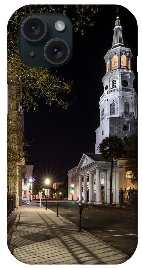 Charleston iPhone Case featuring the photograph St. Michael's Episcopal Church by Carl Amoth