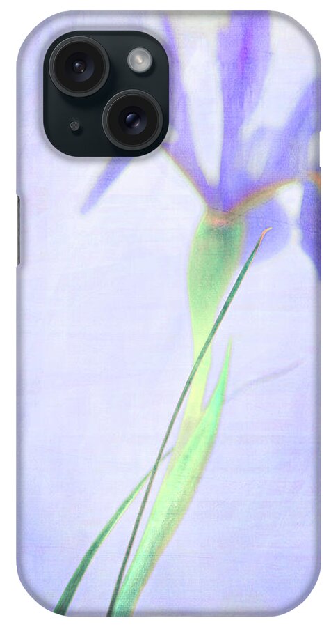 Iris iPhone Case featuring the photograph The Iris by Theresa Tahara