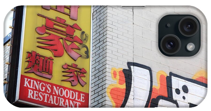 Restaurant iPhone Case featuring the photograph The King's Noodle by Kreddible Trout