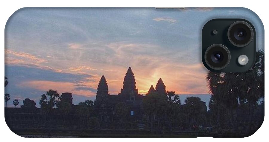 Temple iPhone Case featuring the photograph The Largest Religious Monument In The by Endless Utopian Pursuit