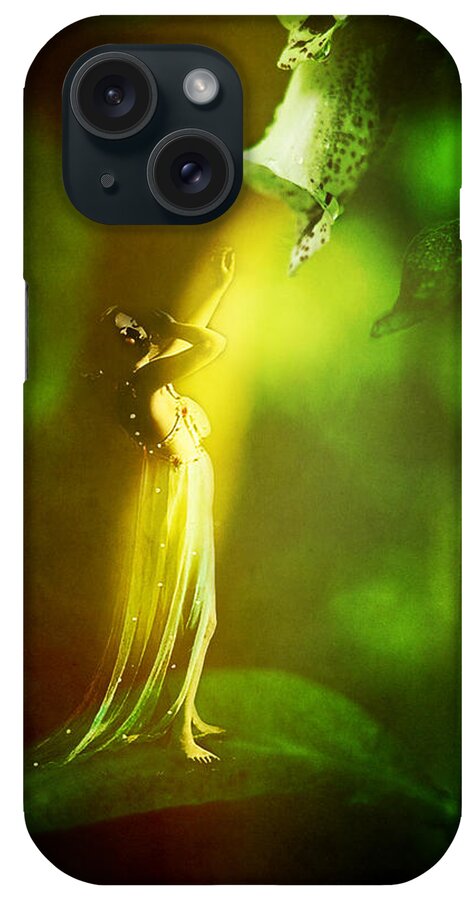 Nature iPhone Case featuring the photograph The Lightening by Rebecca Sherman