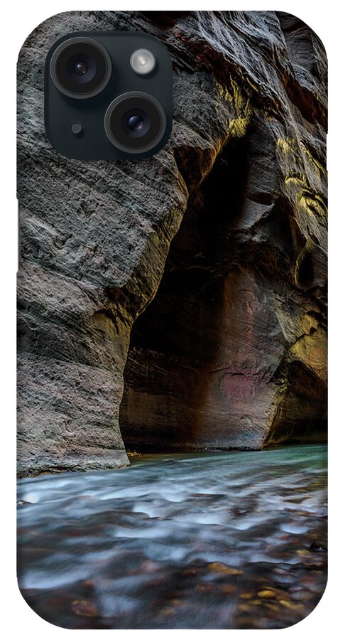 Landscape iPhone Case featuring the photograph Zion Narrows by Chuck Jason