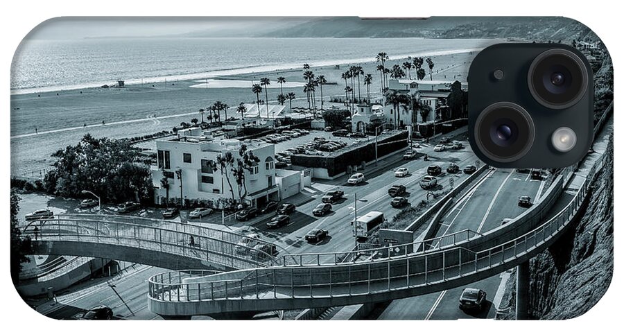 Pacific Coast Highway Overpass iPhone Case featuring the photograph The New P C H Overpass by Gene Parks
