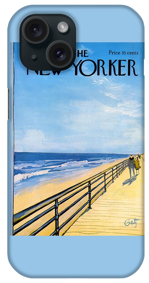 The New Yorker Cover - April 1st, 1967 iPhone Case