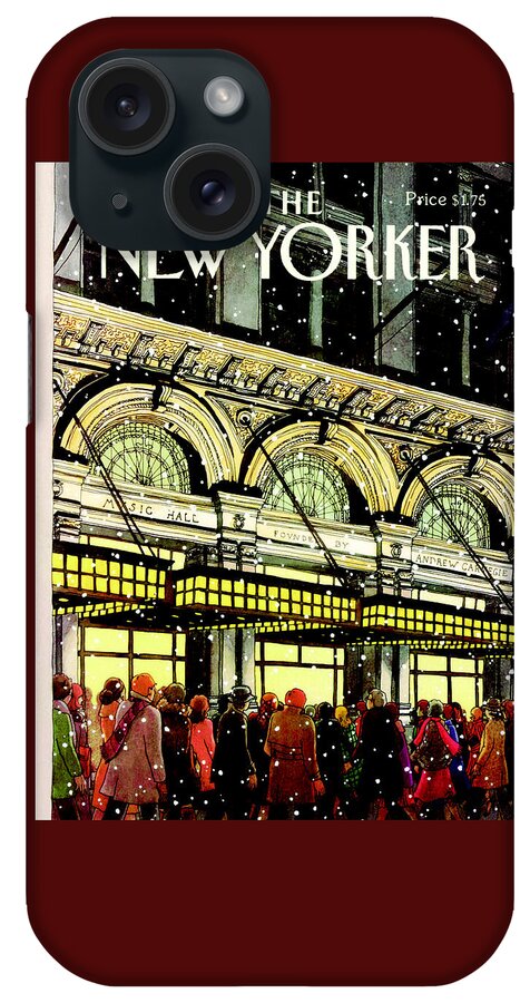 The New Yorker Cover - January 18th, 1988 iPhone Case