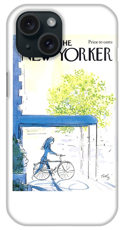 The New Yorker Cover - May 26th, 1973 iPhone Case