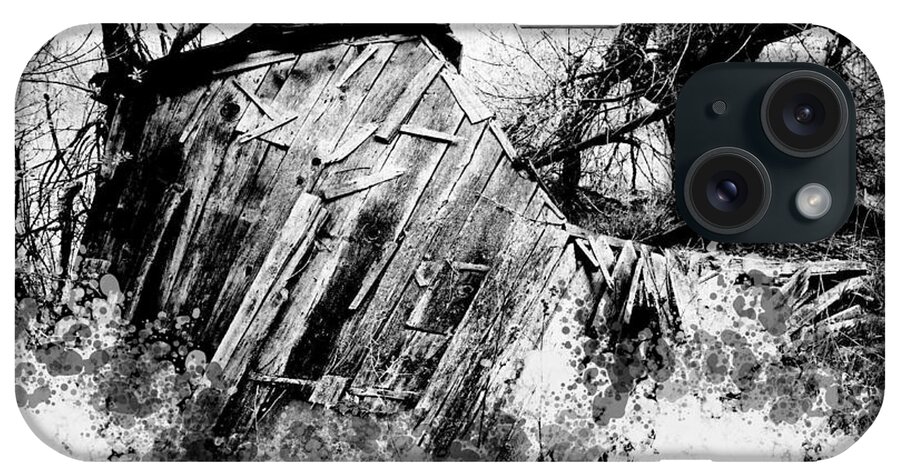 Decay iPhone Case featuring the photograph The Old Shed by Jim Vance