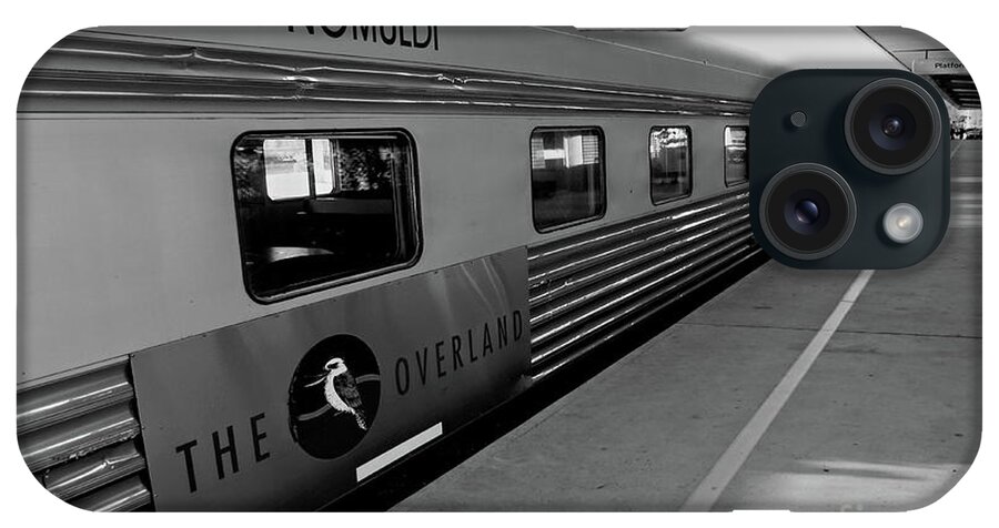 Digital Black And White Photo iPhone Case featuring the photograph The Overland BW by Tim Richards