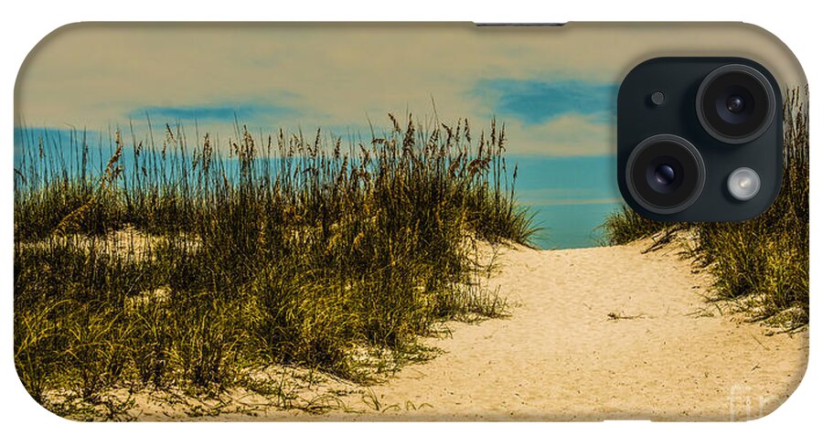 Beach iPhone Case featuring the photograph The Path is Clear by Metaphor Photo