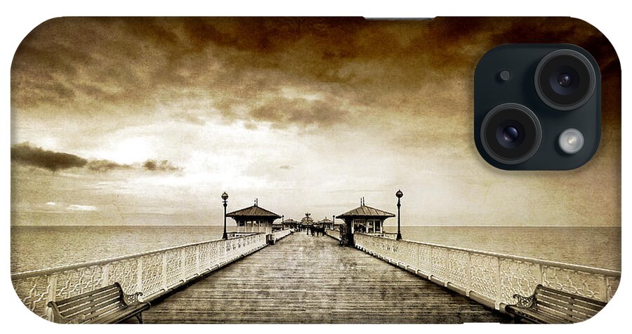 Pier iPhone Case featuring the photograph the pier at Llandudno by Meirion Matthias