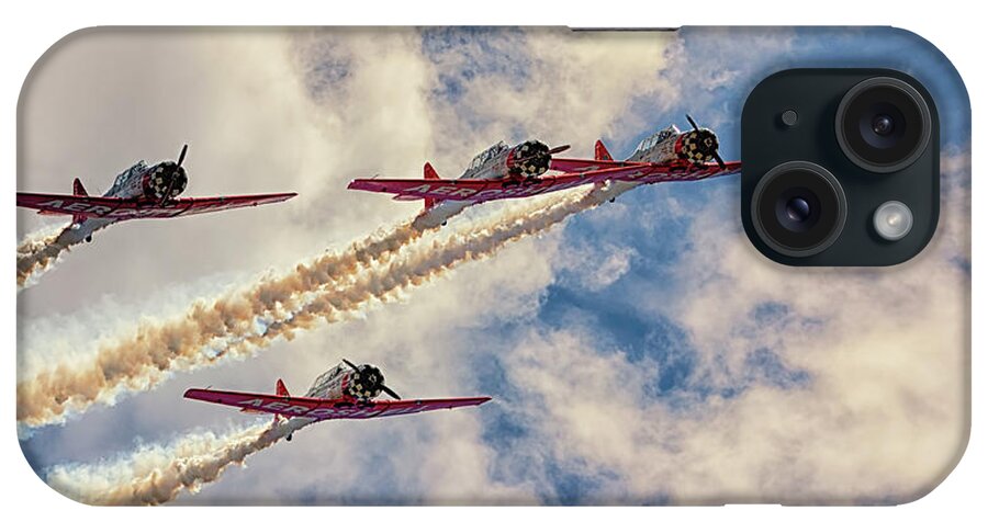 Aeroshell iPhone Case featuring the photograph The Pilot Maker by Susan Rissi Tregoning