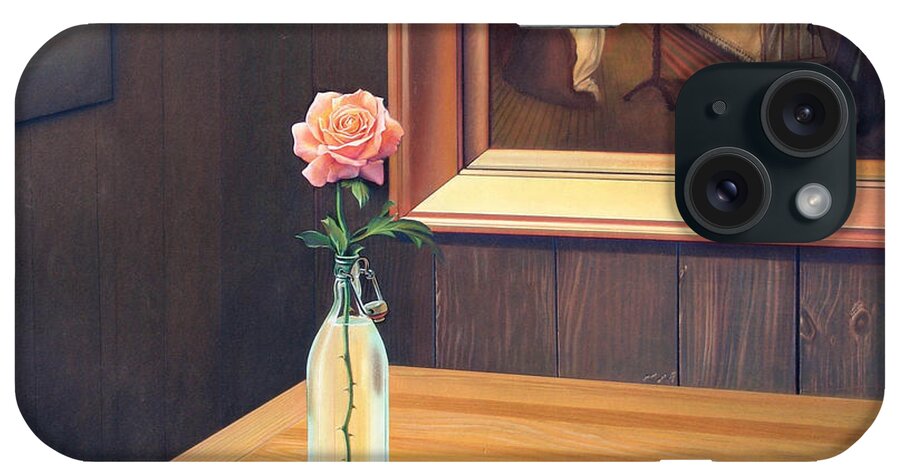 Rose iPhone Case featuring the painting The Rape by Patrick Anthony Pierson