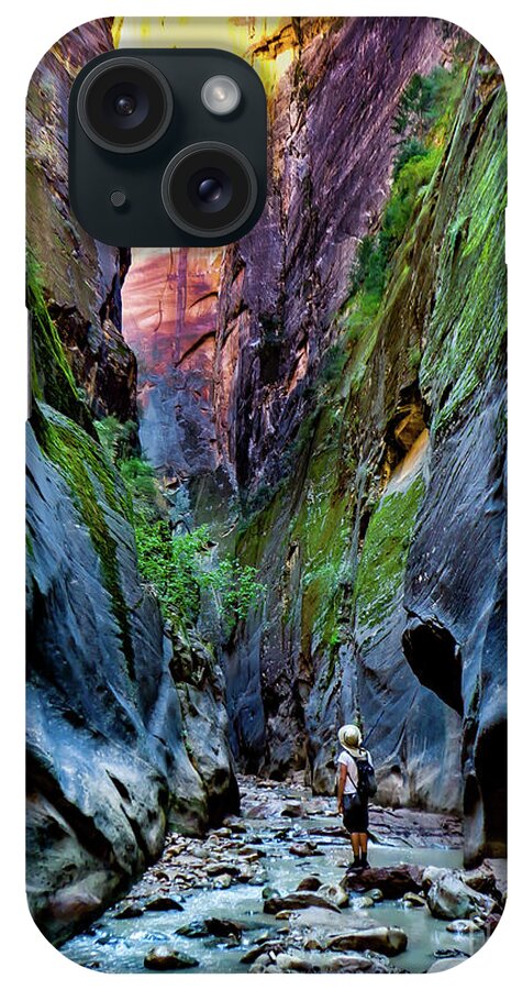 Zion iPhone Case featuring the photograph The Riverbend by Adam Morsa
