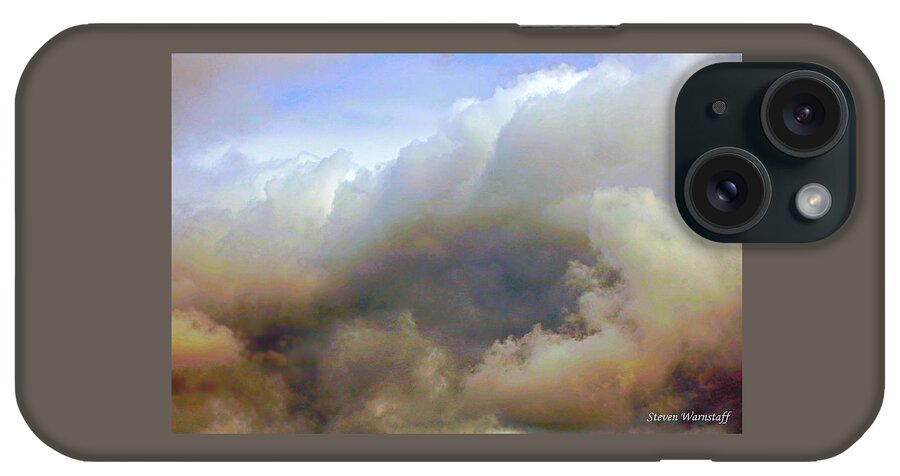 Clouds iPhone Case featuring the photograph The Road Home by Steve Warnstaff