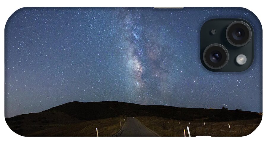 Milky Way iPhone Case featuring the photograph The Road To The Milky Way by Mimi Ditchie