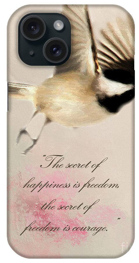 Short Quote iPhone Case featuring the photograph The Secret by Darren Fisher