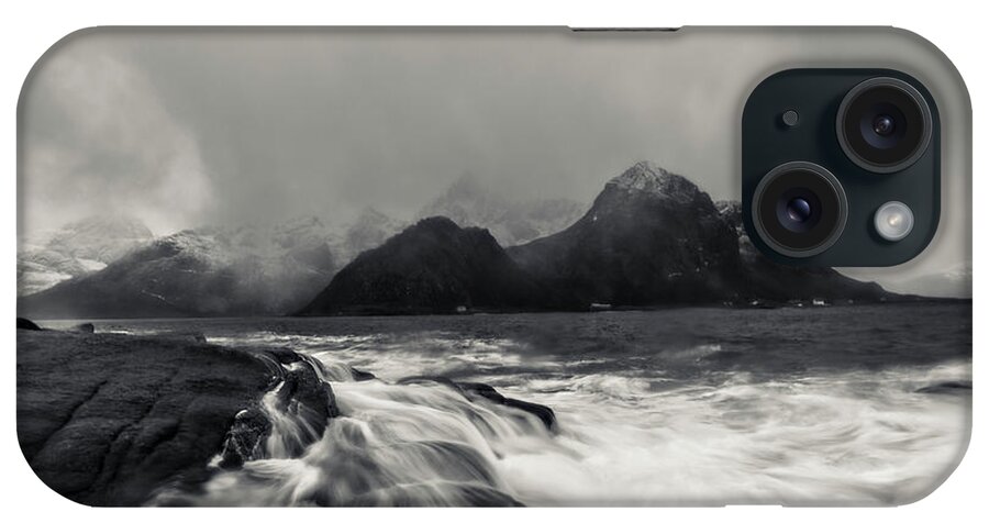 Norway iPhone Case featuring the photograph The Shore of Winter by Alex Lapidus