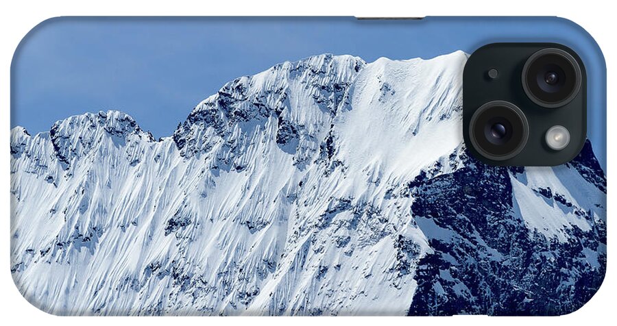 Mountain Landscape iPhone Case featuring the photograph The Sirac - French Alps by Paul MAURICE